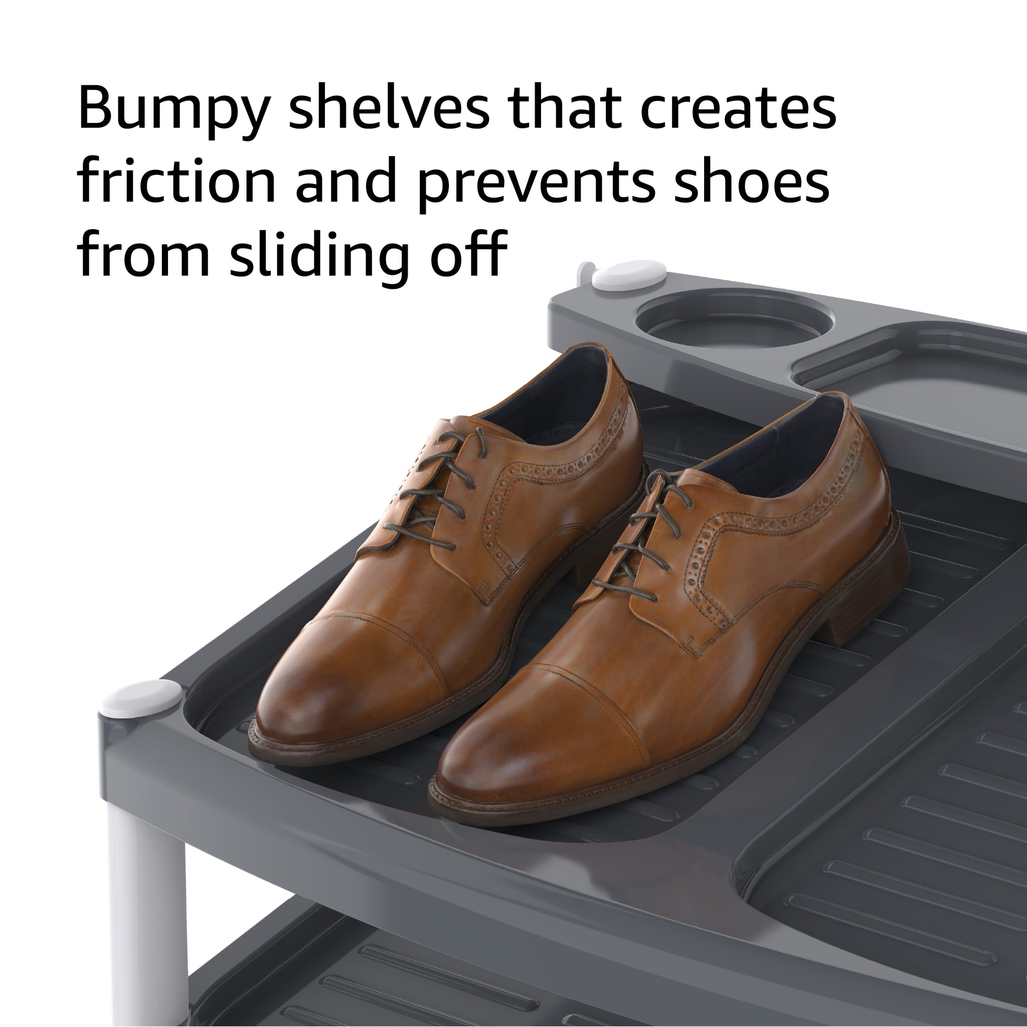 Cosmoplast 4 Tiers Shoe Storage Rack Organizer with Wheels – Cosmoplast UAE