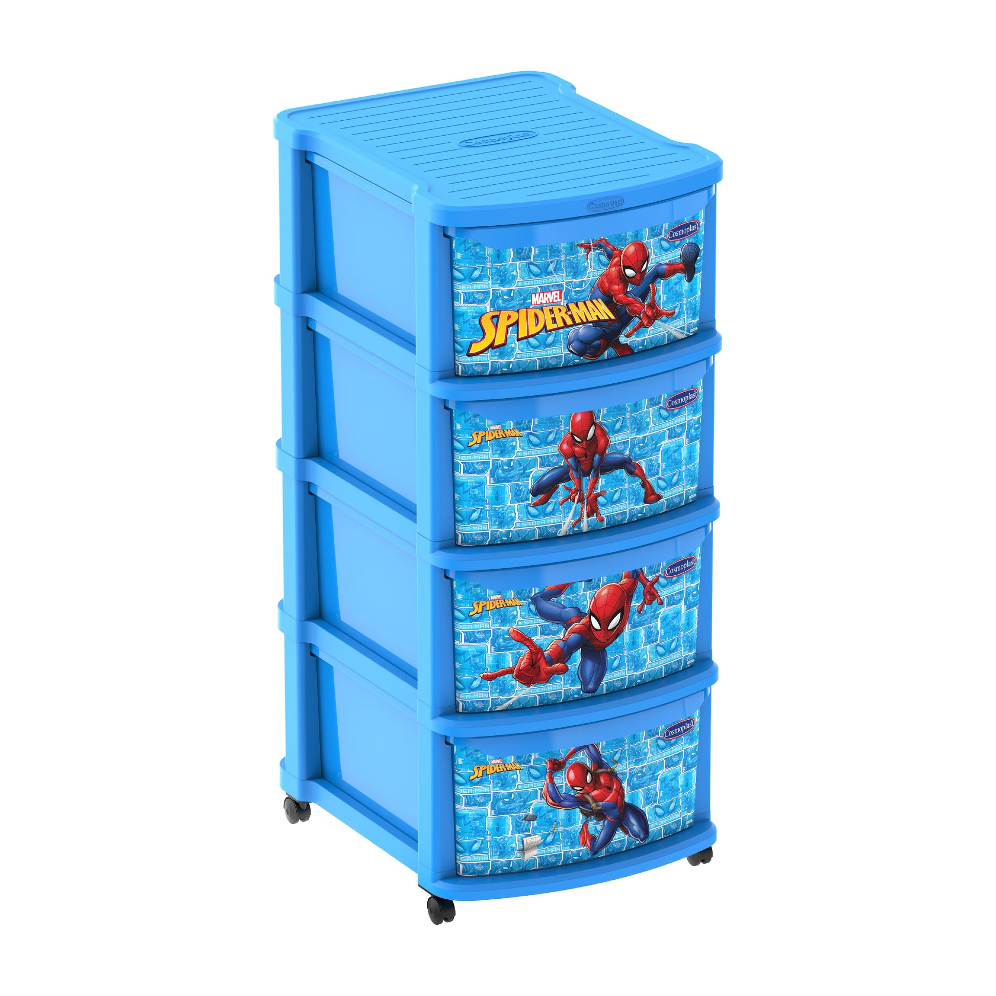 Cosmoplast Disney Marvel Spider Man Multipurpose Storage Cabinet 4