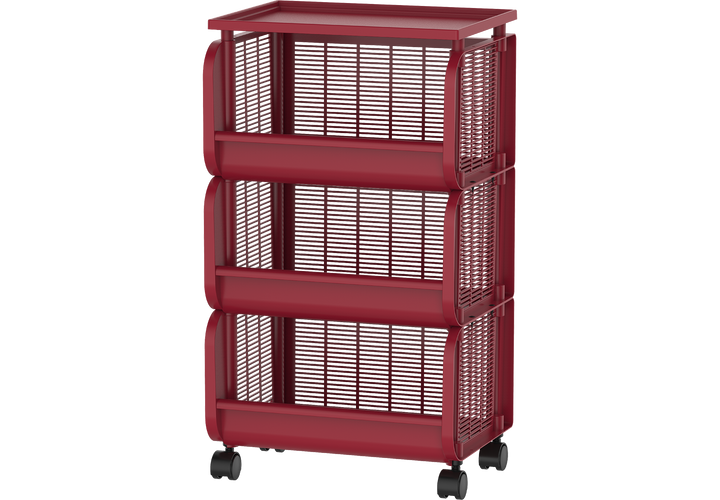 3 Tiers Storage Cart with Wheels