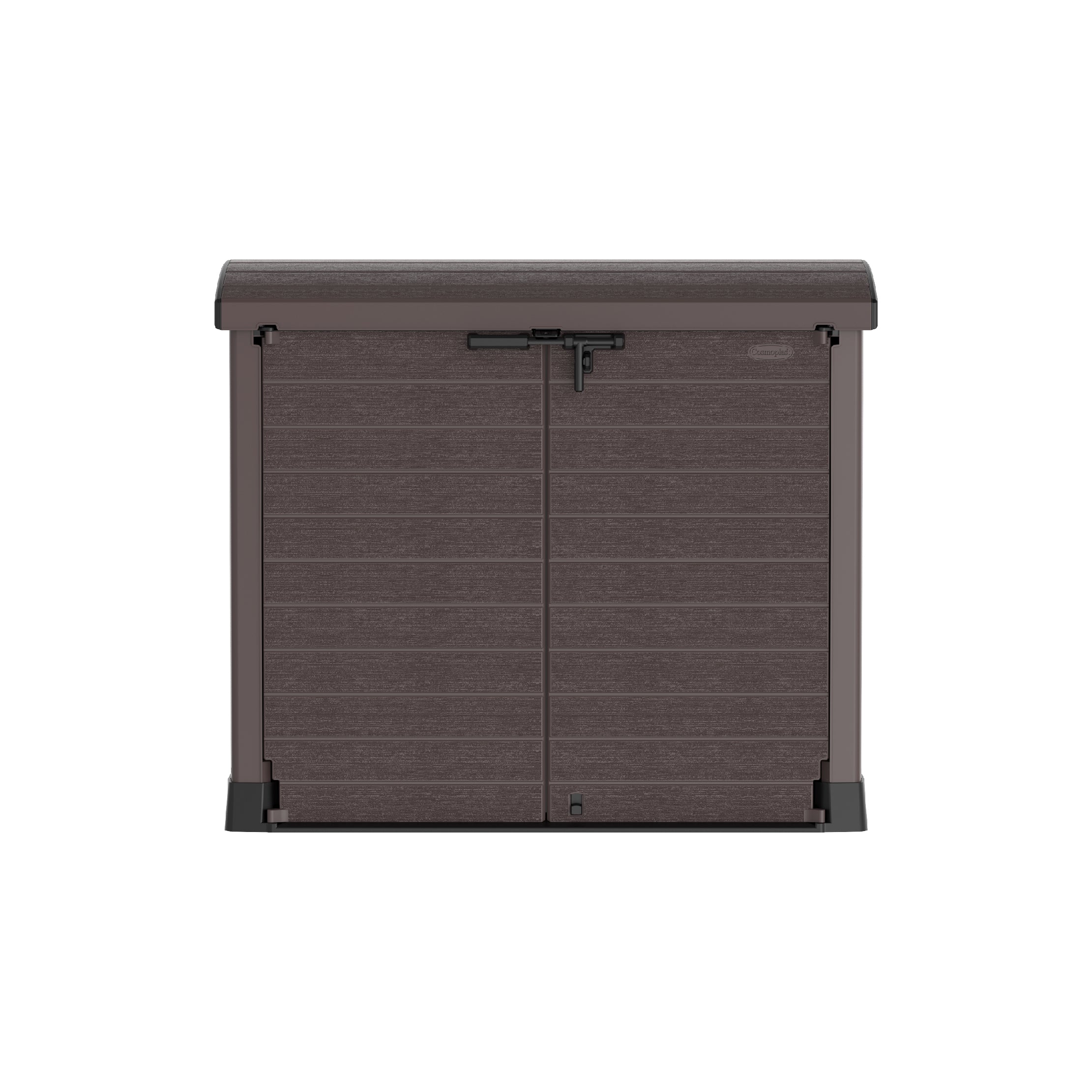 waste bin 1200L Small Storage Shed with Arc Lid- Cosmoplast