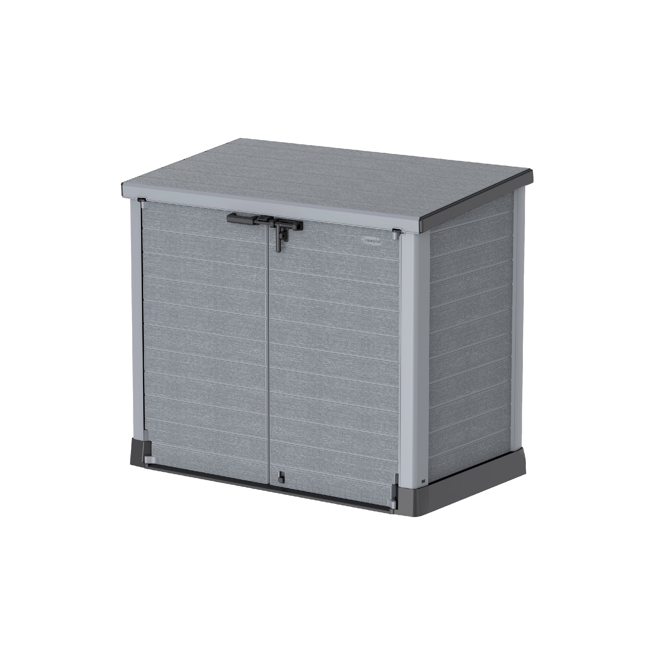 1200L Small Storage Shed with Flat Lid Waste Bin Storage