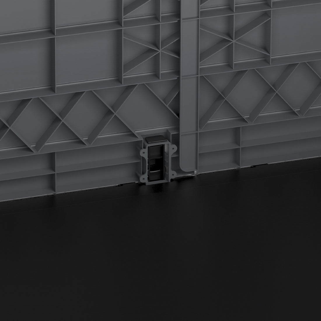 1200L Small Storage Shed with Flat Lid Waste Bin Storage