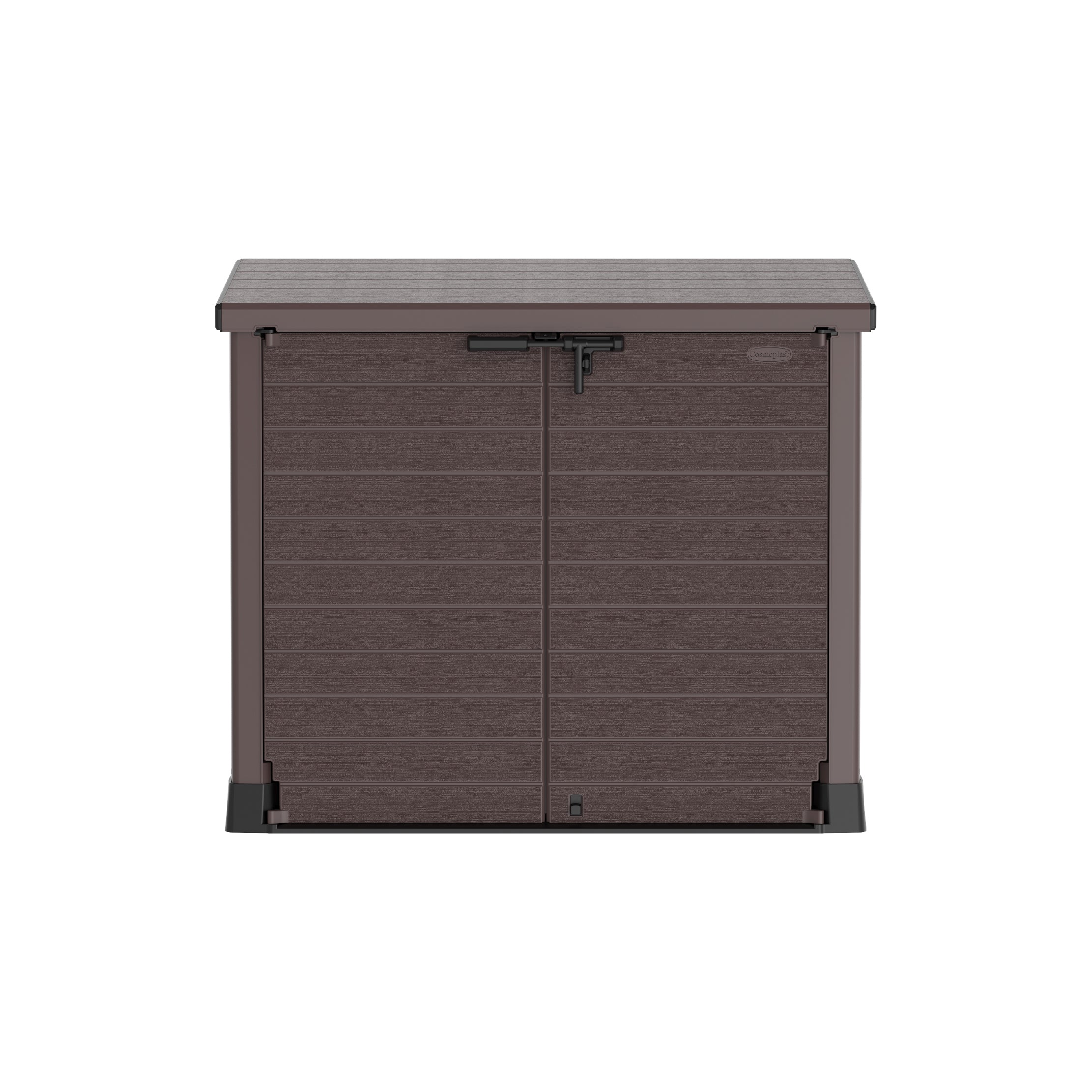 1200L Small Storage Shed with Flat Lid Waste Bin Storage