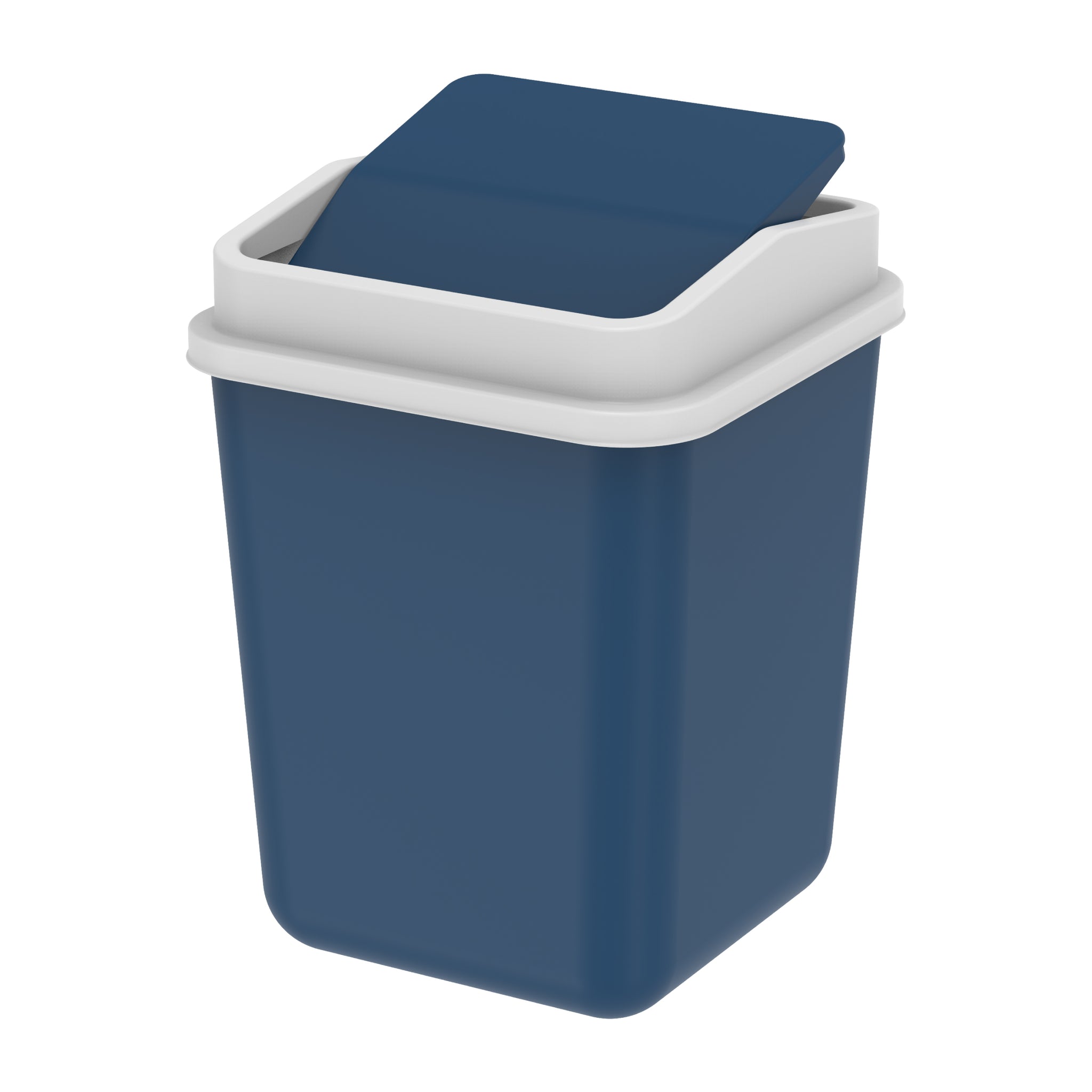 Cosmoplast 15L Swivel Waste Bins with Swing Lids – Cosmoplast UAE