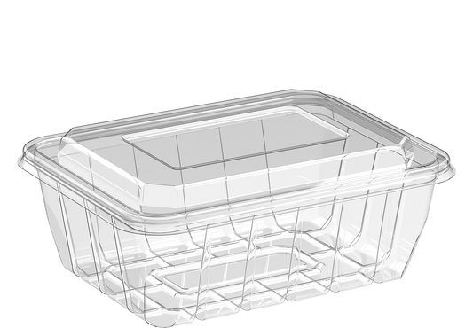 Clear UT300 Containers with Dome Lids