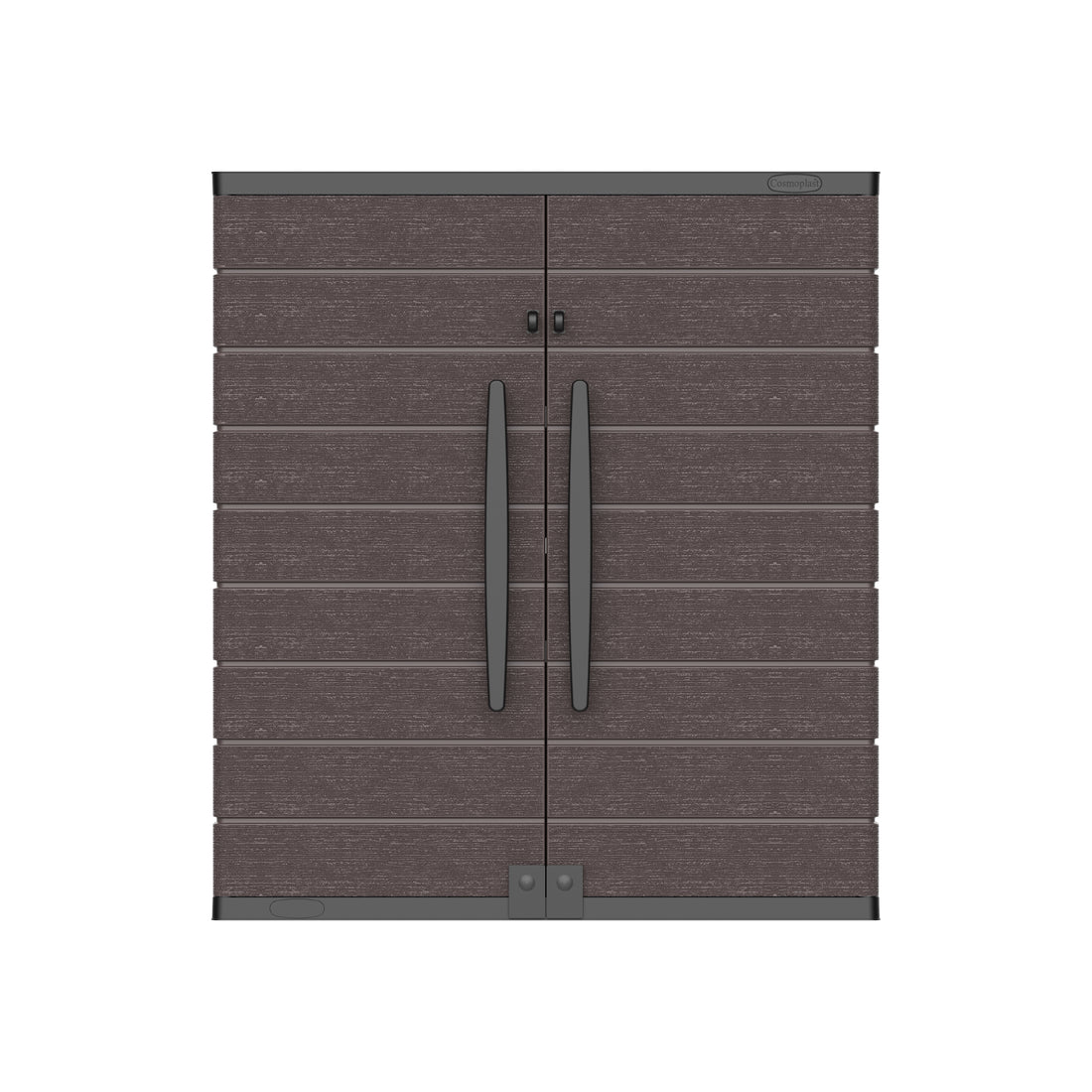 Cosmoplast UAE Cedargrain Vertical Storage Short Cabinet