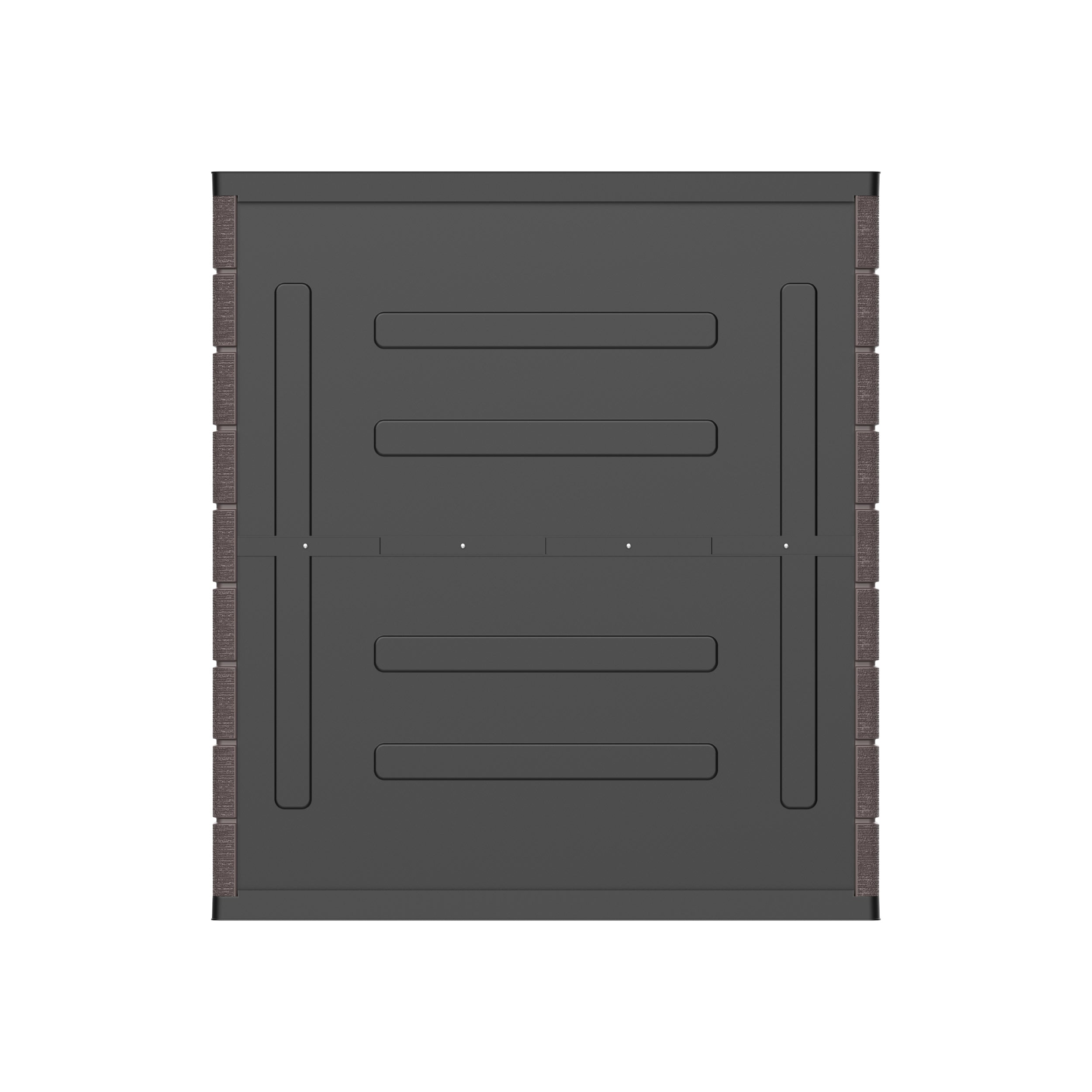 Cosmoplast UAE Cedargrain Vertical Storage Short Cabinet