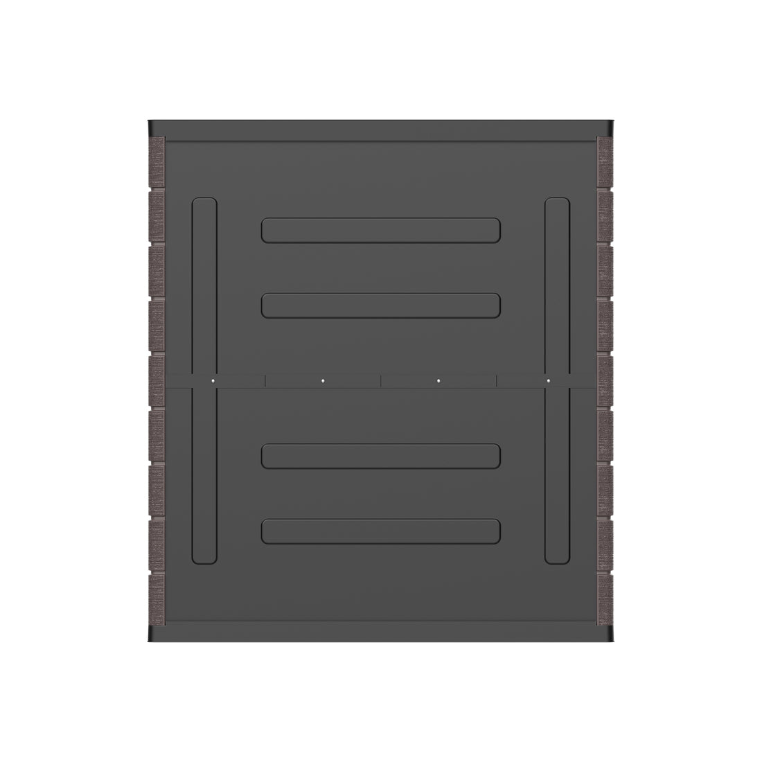 Cosmoplast UAE Cedargrain Vertical Storage Short Cabinet