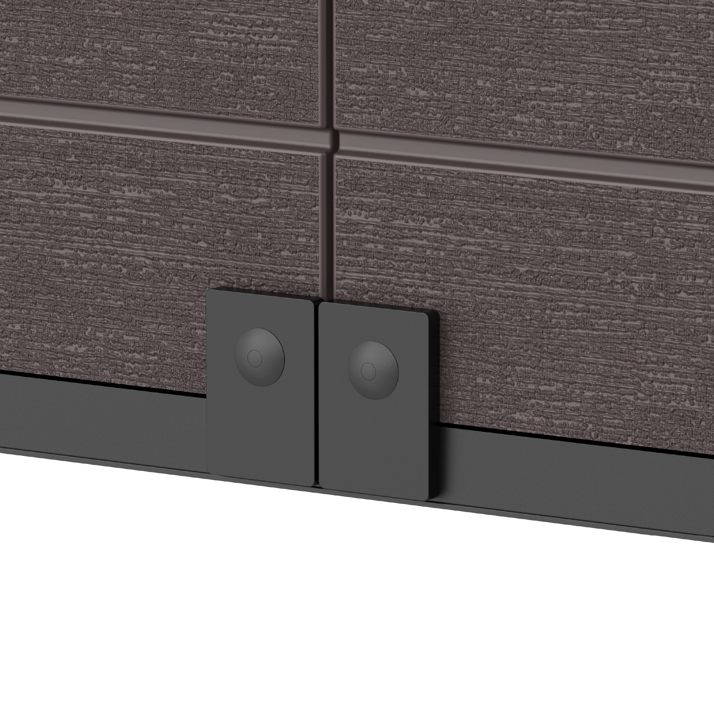 Cosmoplast UAE Cedargrain Vertical Storage Short Cabinet