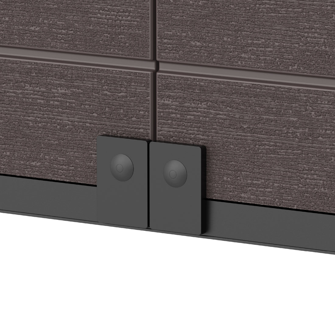 Cosmoplast UAE Cedargrain Vertical Storage Short Cabinet