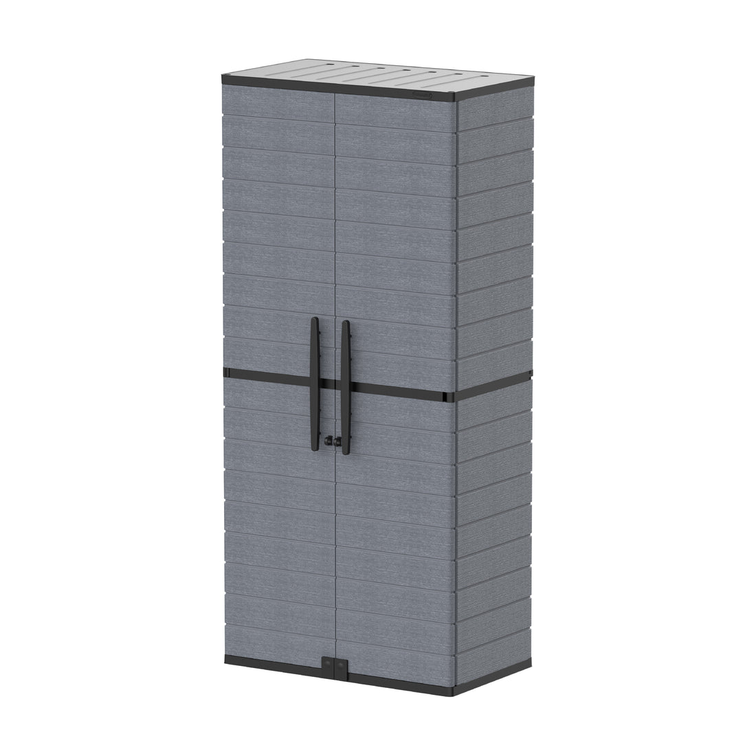Cosmoplast UAE Cedargrain Vertical Storage Tall Cabinet
