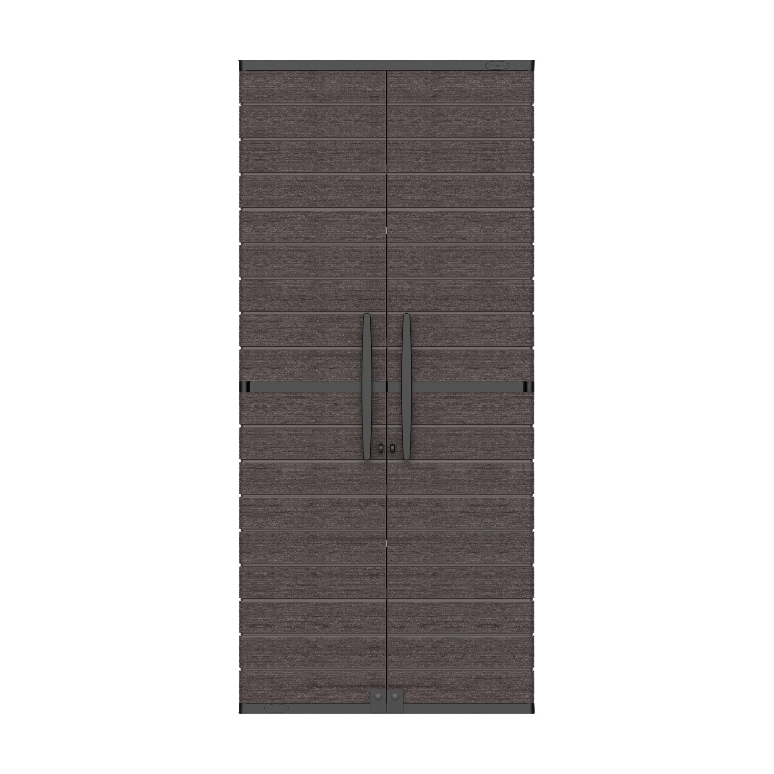 Cosmoplast UAE Cedargrain Vertical Storage Tall Cabinet