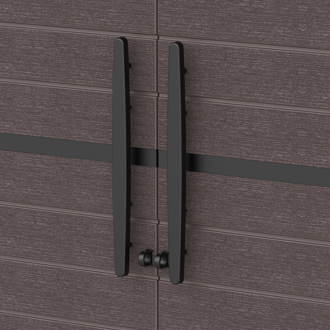 Cosmoplast UAE Cedargrain Vertical Storage Tall Cabinet